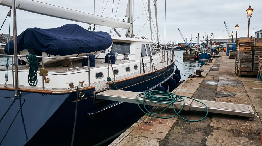 The boat in October