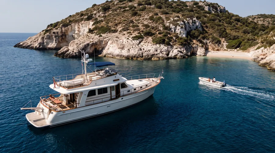 The shore side of a yachting year: the dock, the terrace, the anchorage and the club
