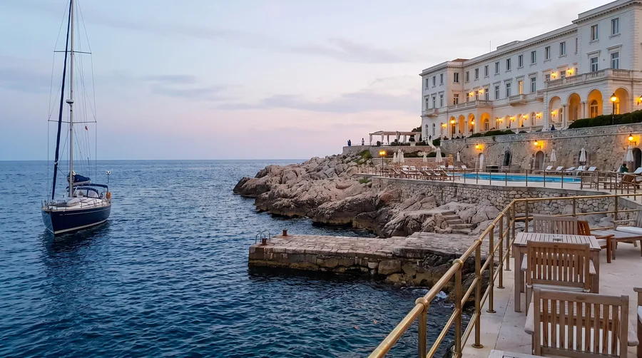 The shore side of a yachting year: the dock, the terrace, the anchorage and the club