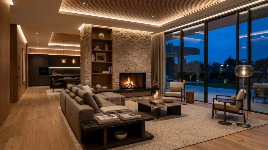 A bedroom of Villa Anse