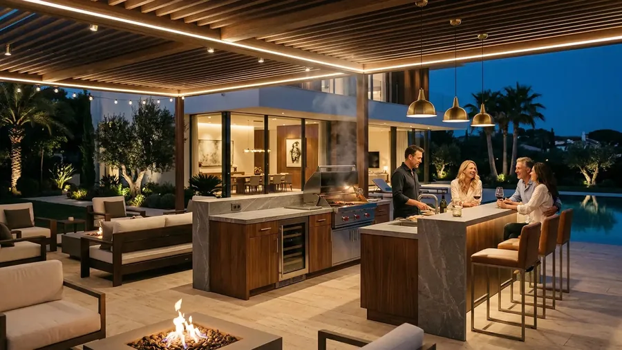 The living room of The Lagoon Residence